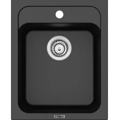 Keittiöallas Stala Combo CEG40-50B, 400x500mm, komposiitti musta