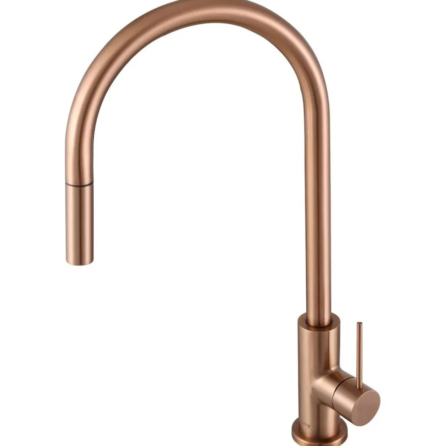 Keittiöhana Scandtap Steel Accent Amber, kupari