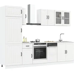Keittiön kalustesarja 8-osainen Kalmar, eri värejä (43822)
