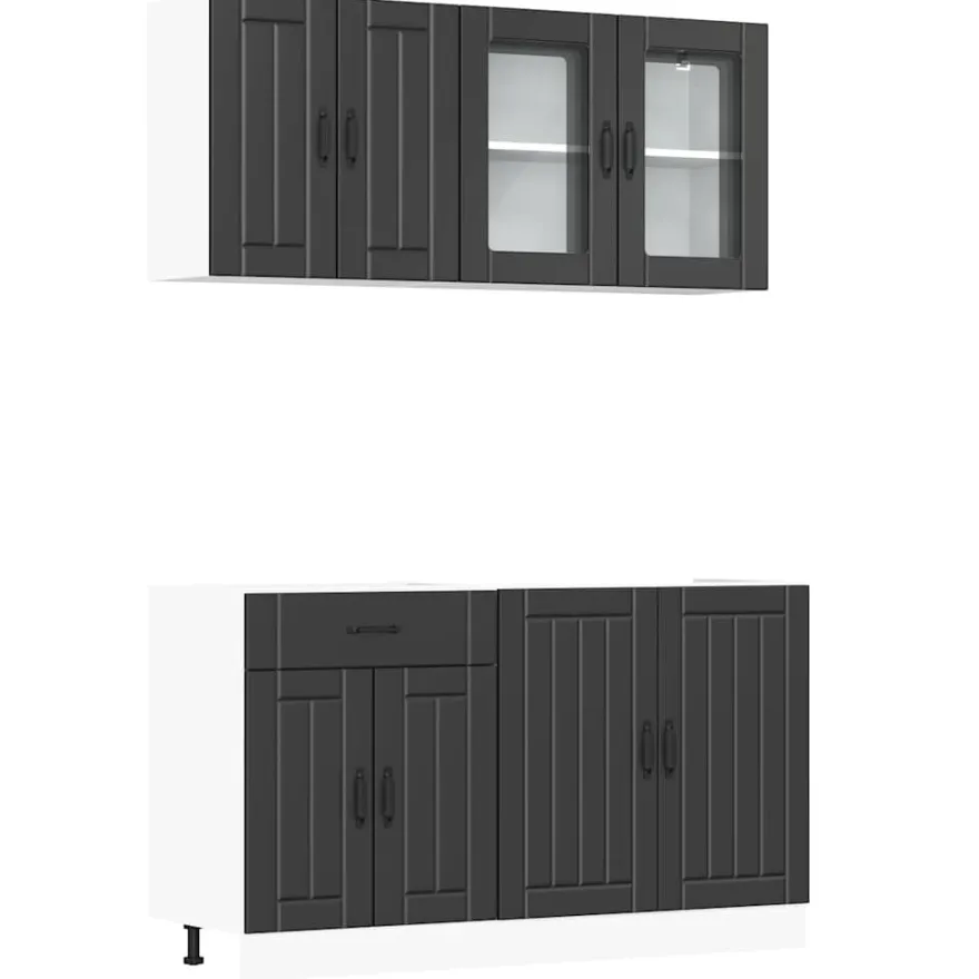 Keittiön kalustesarja 4-osainen Kalmar, eri värejä (43828)