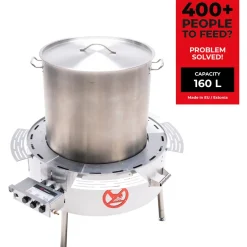 Keittokattila GrillSymbol, Soup Station 160 litraa, kaasu