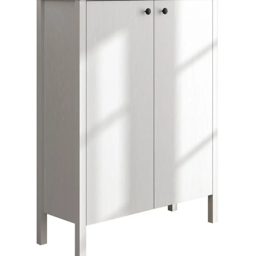 Kenkäkaappi Linento Furniture FRN-20046, valkoinen