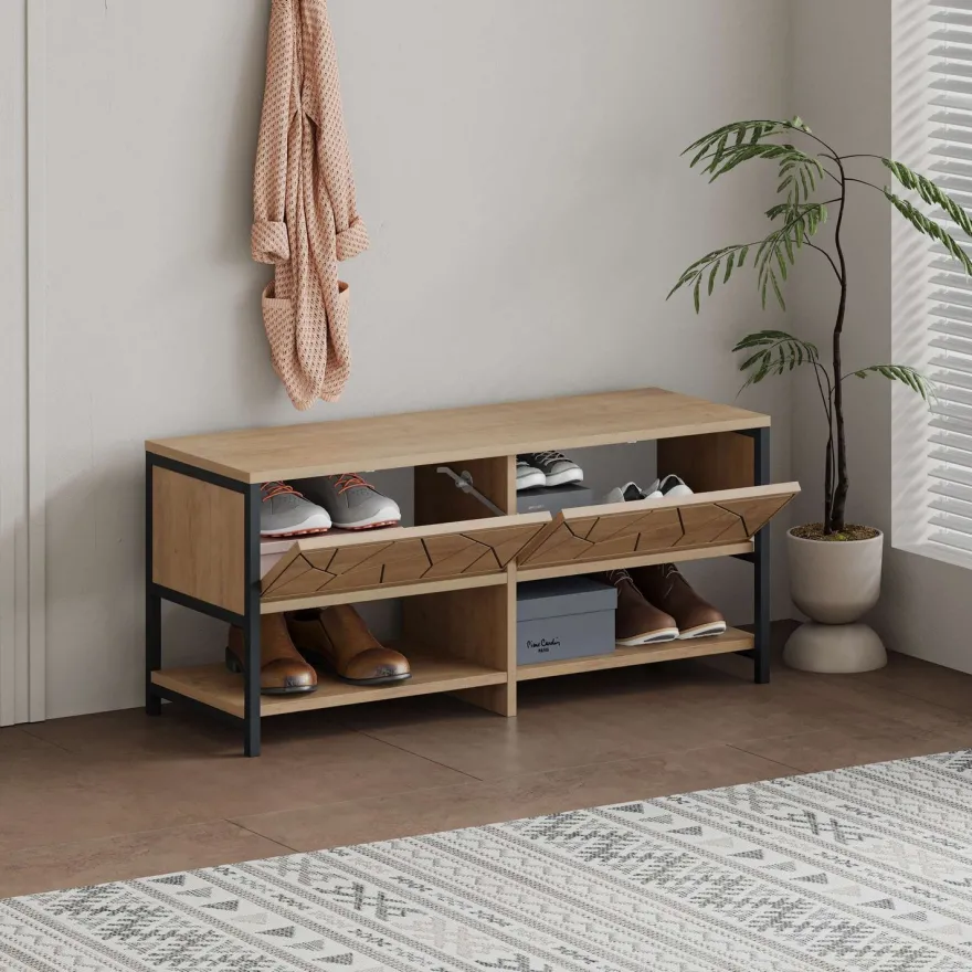 Kenkäkaappi Linento Furniture Inola, eri värejä