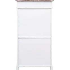 Kenkäkaappi ruskea 50x28x98 cm keisaripuu