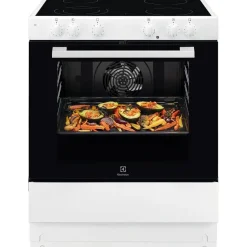 Keraaminen lattialiesi Electrolux SurroundCook Series 500 LKC74000SW, höyrytoiminnolla