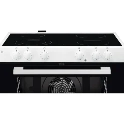Keraaminen lattialiesi Electrolux SurroundCook Series 500 LKC74000SW, höyrytoiminnolla
