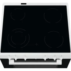 Keraaminen lattialiesi Electrolux SurroundCook Series 500 LKC74000SW, höyrytoiminnolla