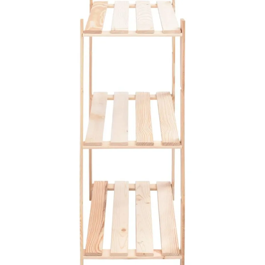 3-kerroksiset varastohyllyt 3 kpl 80x38x90 cm 150kg