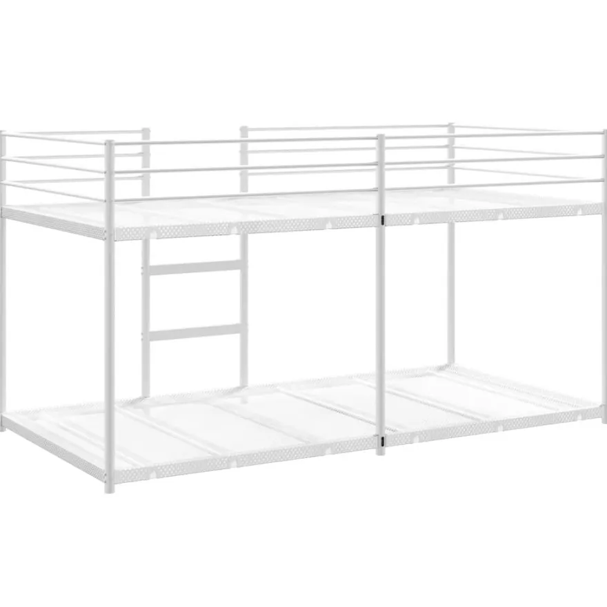 Kerrossänky, ilman patjaa, valkoinen, teräs, eri kokoja (43621)