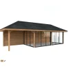 Kesähuone Palmako Bianca Set 218, sis.liukuovet 24,9 m²
