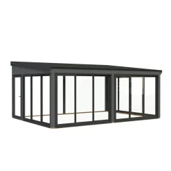 Kesähuone Palmako Lumi 23,3 m2, sis. tuplalasilla liukuovet