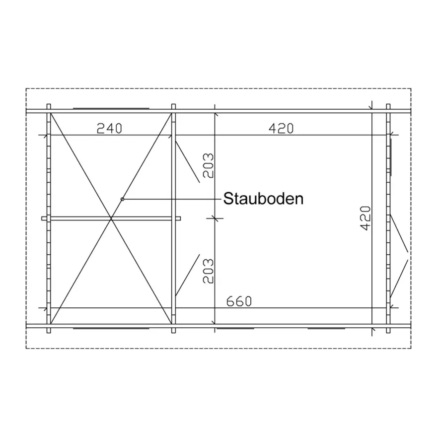 Kesämökki Skan Holz Toronto 4, 27.7m²