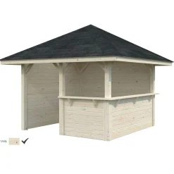 Kioski Palmako Bianca Set 103, 8,3 m²