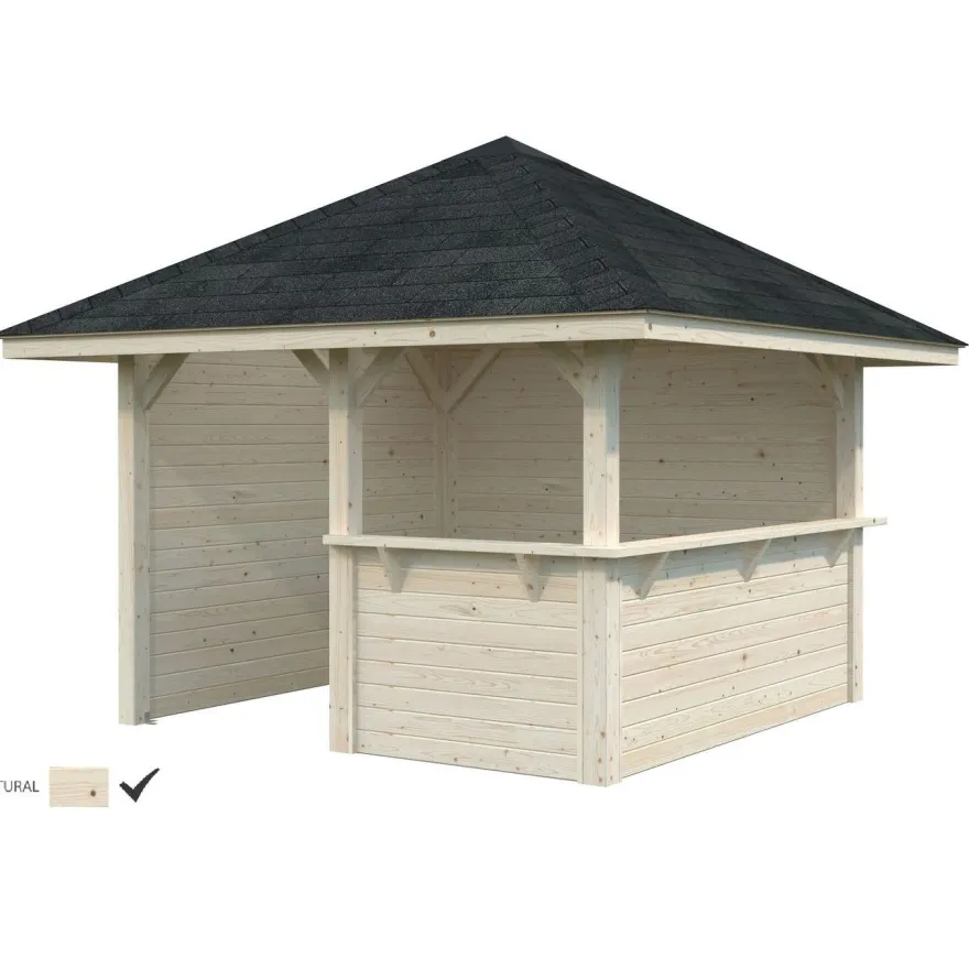 Kioski Palmako Bianca Set 103, 8,3 m²