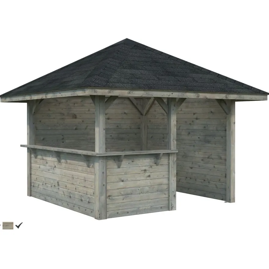 Kioski Palmako Bianca Set 103, 8,3 m²