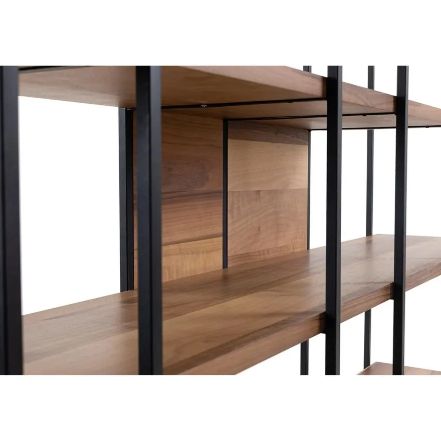 Kirjahylly Linento Furniture Cooper, pähkinäpuu