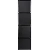 Kirjahylly Portaat 130x45x170 cm kangas (88321)