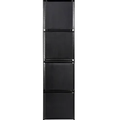 Kirjahylly Portaat 130x45x170 cm kangas (88321)