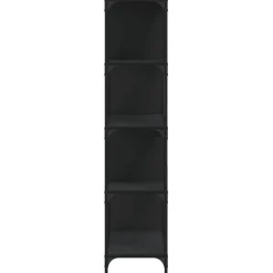 Kirjahylly 4 tasoa, 139x33,5x149 cm, tekninen puu, eri värejä (33021)