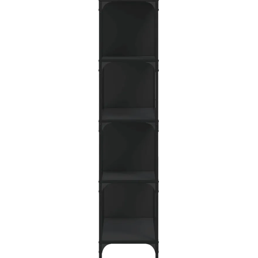 Kirjahylly 4 tasoa, 139x33,5x149 cm, tekninen puu, eri värejä (33021)