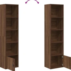 Kirjahylly, tekninen puu, eri värejä ja kokoja (44499)