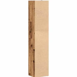 Kirjahylly vanhaa puuta 36x30x171 cm lastulevy (56046)