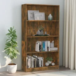 Kirjahylly, 40-80x24x109-175cm, eri kokoja ja värejä