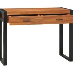 Kirjoituspöytä 2 vetolaatikolla 100x40x75cm