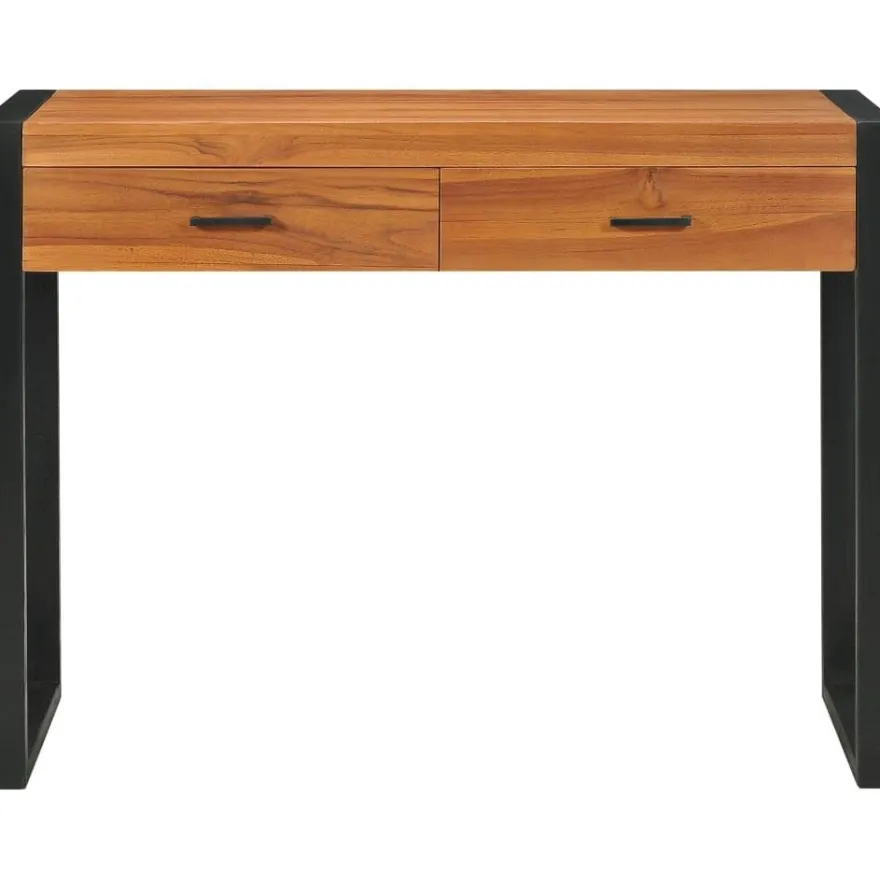 Kirjoituspöytä 2 vetolaatikolla 100x40x75cm