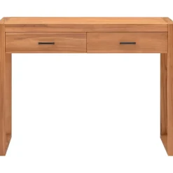 Kirjoituspöytä 2 vetolaatikolla 100x40x75 cm