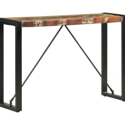 Konsolipöytä 110x35x76 cm täysi kierrätetty puu