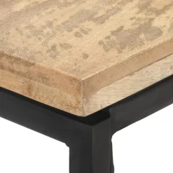 Konsolipöytä 110x35x75 cm täysi mangopuu