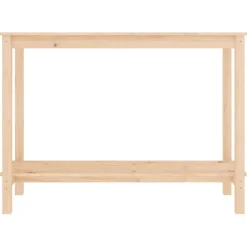 Konsolipöytä 110x40x80 cm täysi mänty (22282)