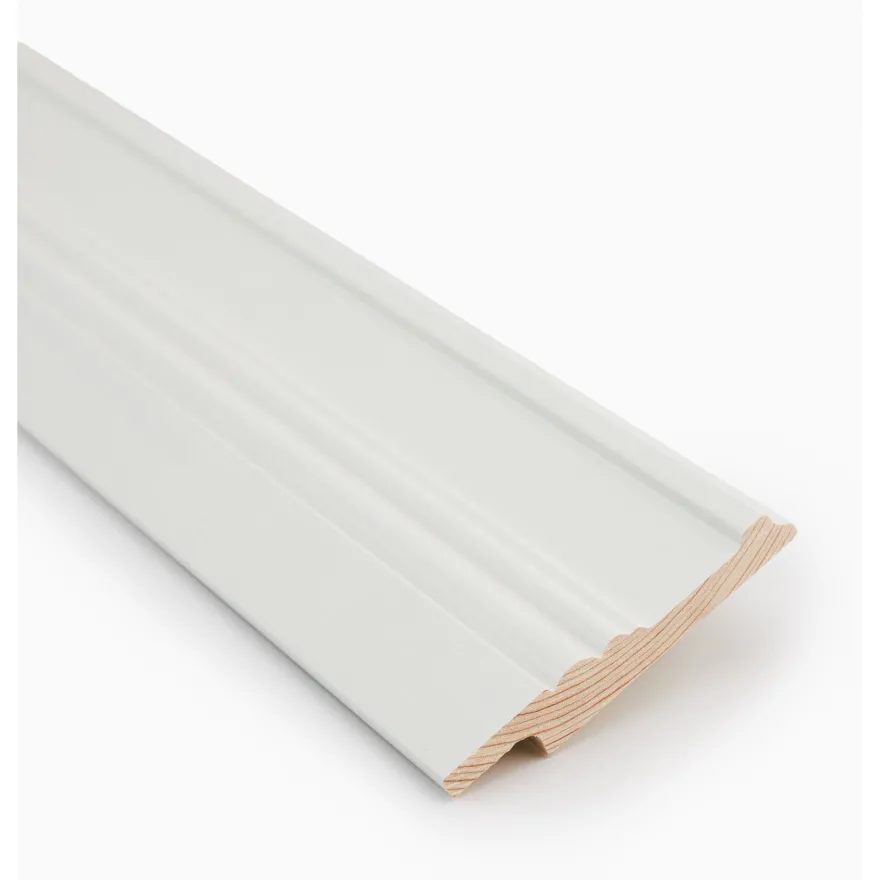 Koristejalkalista Jokiwood 20x118x3200mm, valkoinen