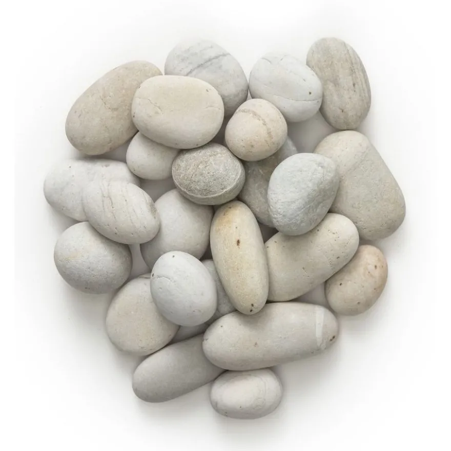 Koristekivi Kekkilä, 60 säkkiä x 10 kg/lava, 30-60mm, vaalea kvartsi