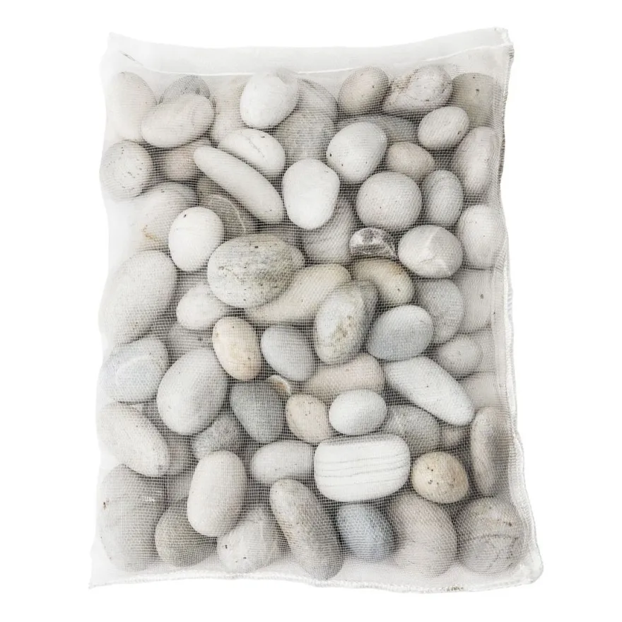 Koristekivi Kekkilä, 60 säkkiä x 10 kg/lava, 30-60mm, vaalea kvartsi
