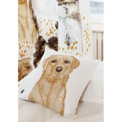 Koristetyynynpäällinen Vallila Ystävykset, 43x43cm, beige