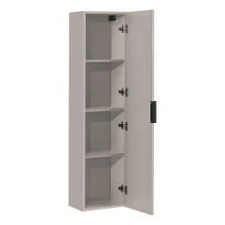 Korkea kaappi Interia Adele 140x35x25 cm, beige