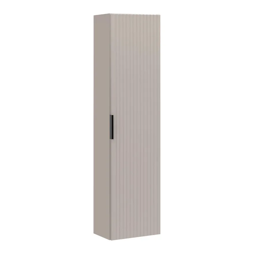 Korkea kaappi Interia Adele 140x35x25 cm, beige