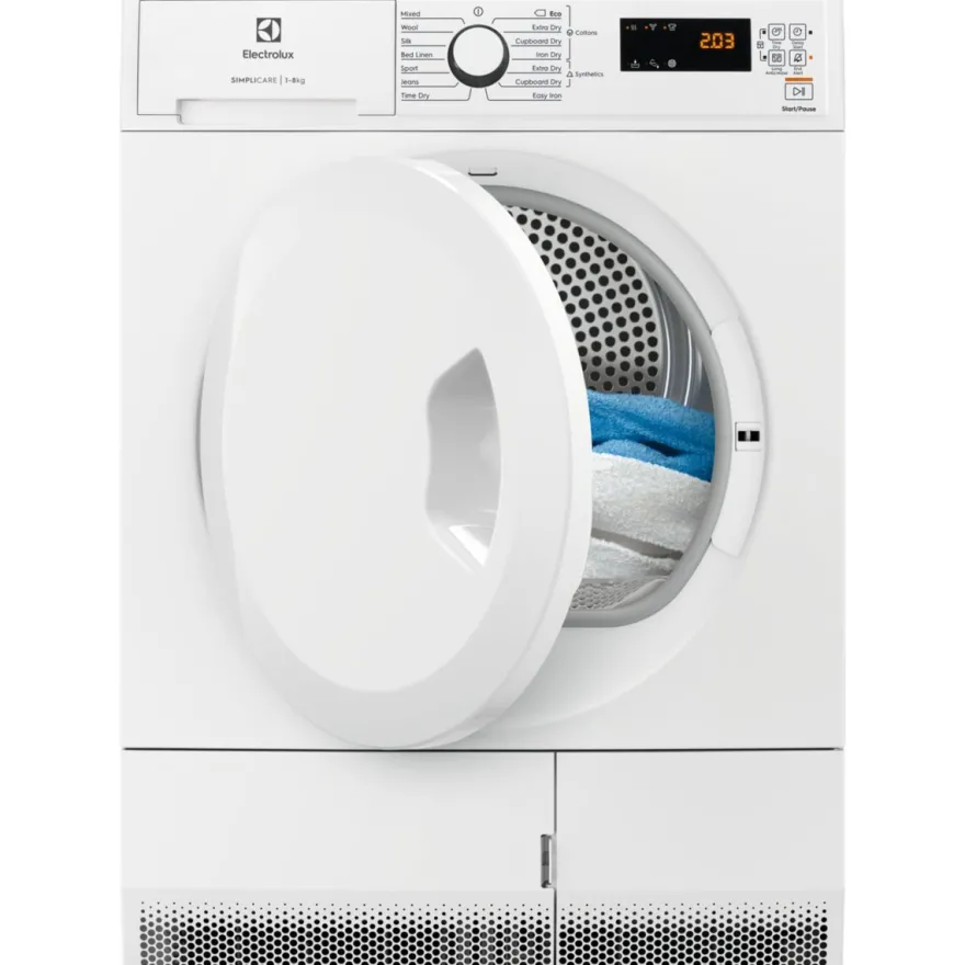 Kuivausrumpu Electrolux EW2H328R4, 8kg, lämpöpumppu