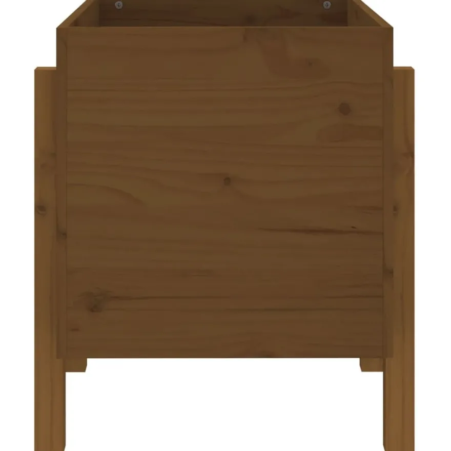 Kukkalaatikko hunajanruskea 62x50x57 cm, mänty
