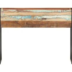 Kukkalaatikko 90x20x68 cm kierrätetty täyspuu