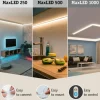 Kulmaliitin Paulmann MaxLED, 25x25mm, max.144W, valkoinen
