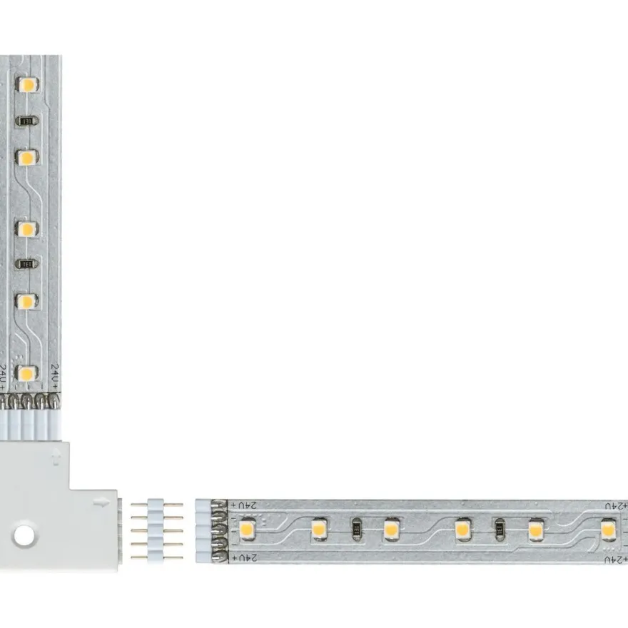 Kulmaliitin Paulmann MaxLED, 25x25mm, max.144W, valkoinen