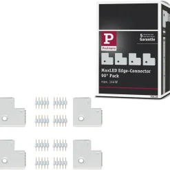 Kulmaliitin Paulmann MaxLED, 25x25mm, max.144W, valkoinen