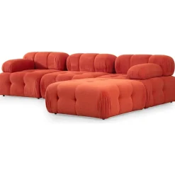 Kulmasohva Linento Furniture Doblo L1-O1-1R-RAHI 4-istuttava eri värejä