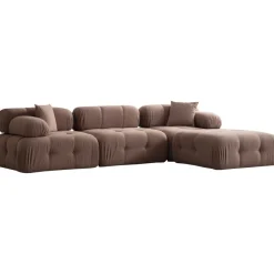 Kulmasohva Linento Furniture Doblo L1-O1-1R-RAHI 4-istuttava eri värejä