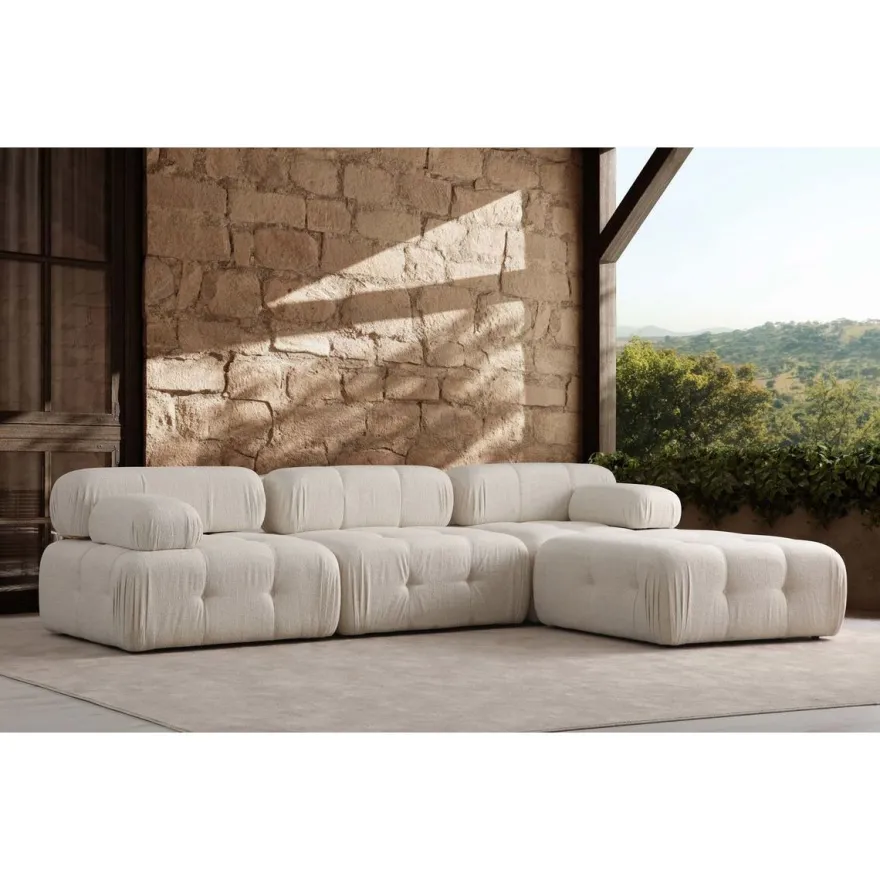 Kulmasohva Linento Furniture Doblo L1-O1-1R-RAHI 4-istuttava eri värejä