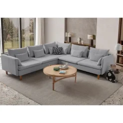 Kulmasohva Linento Furniture Flexy L, 5-istuttava