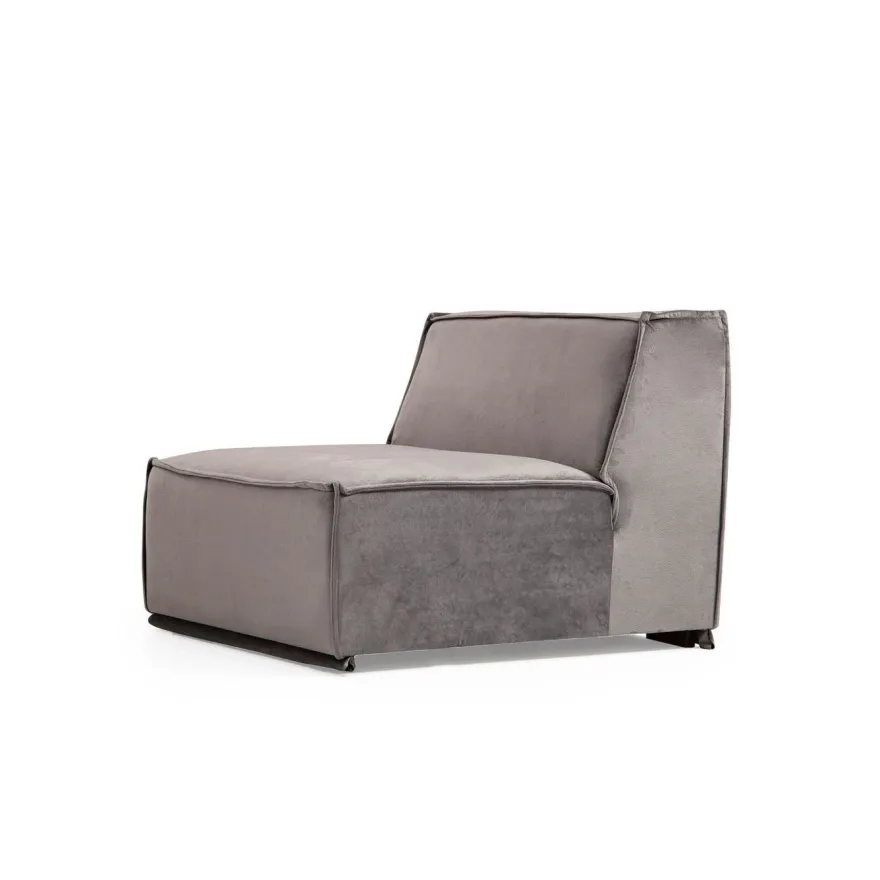 Kulmasohva Linento Furniture Lego, 6-istuttava, 300x388cm, vasen, harmaa/vaaleanharmaa